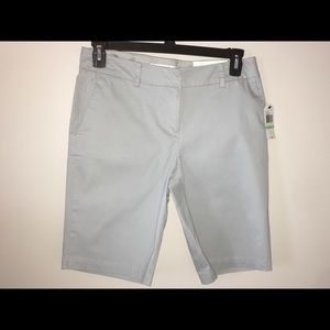 New light grey shorts with side pockets